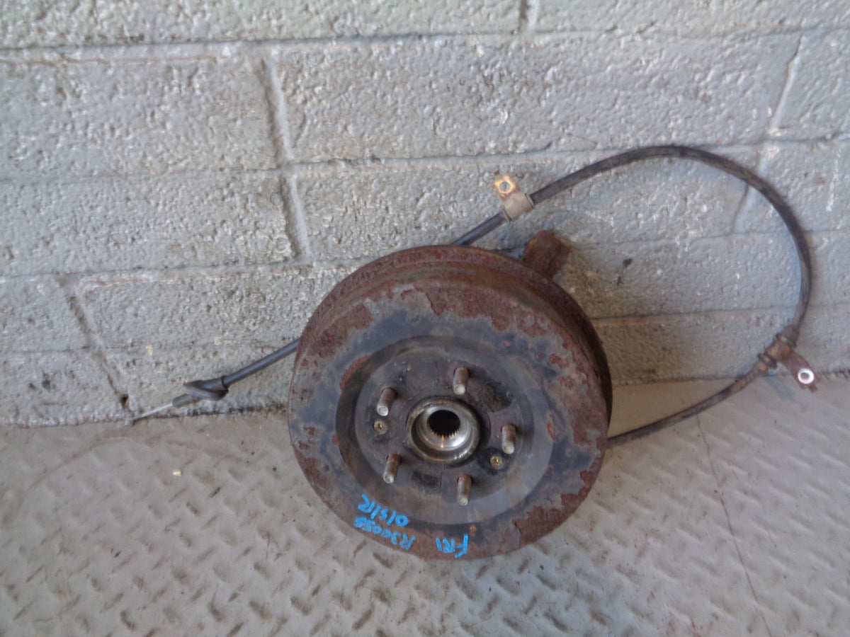 Freelander 1 Rear Hub Off Side Assembly Drum Shield 1998 to 2006 R30055
