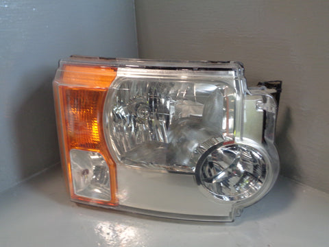 Discovery 3 Headlight Off Side Halogen XBC500262 Land Rover 2004 to 2009