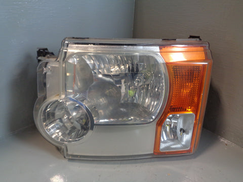 Discovery 3 Headlight Near Side Halogen XBC500272 Land Rover 2004 to 2009