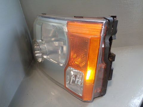 Discovery 3 Headlight Near Side Halogen XBC500272 Land Rover 2004 to 2009