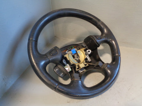 Freelander 1 Steering Wheel Black Leather Land Rover 2004 to 2006 L15055