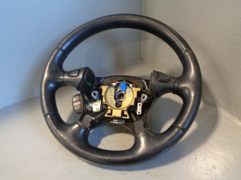 Freelander 1 Steering Wheel Black Leather Land Rover 2004 to 2006 L15055