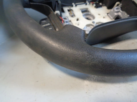 Discovery 2 Steering Wheel Land Rover Black Leather with Horn Buttons R05035