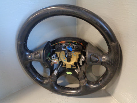 Freelander 1 Steering Wheel Black Leather Land Rover 2004 to 2006 L15055