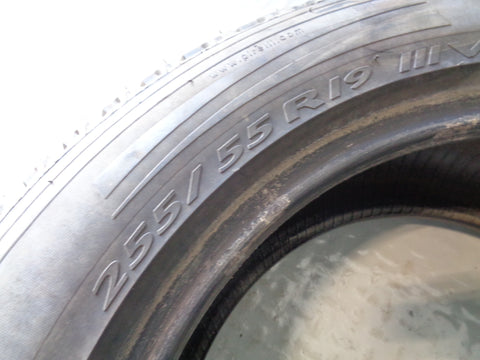 Pirelli Scorpion Zero 4x4 Part Worn Tyre 255 55 19 Tread 8mm D10035B