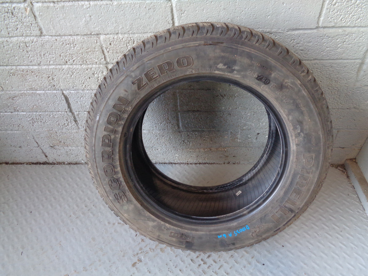 Pirelli Scorpion Zero 4x4 Part Worn Tyre 255 60 18 Tread 6mm D10035A