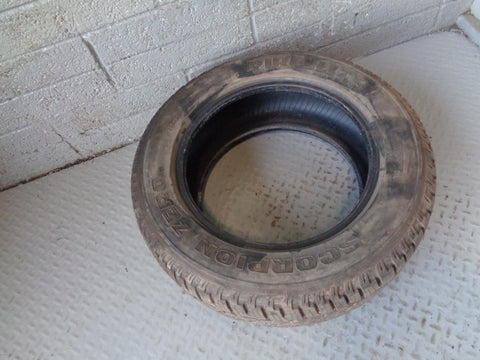 Pirelli Scorpion Zero 4x4 Part Worn Tyre 255 60 18 Tread 6mm D10035A