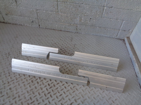 Range Rover L322 Kick Plates Full Set of 4 Aluminium Genuine 2006 to 2013 L03035
