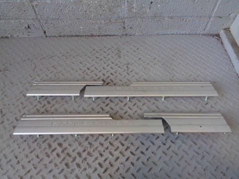 Range Rover L322 Kick Plates Full Set of 4 Aluminium Genuine 2006 to 2013 L03035