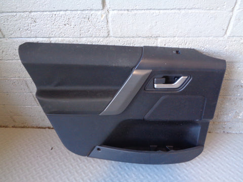 Freelander 2 Door Cards Set of 4 in Black Cloth Land Rover 2006 to 2011 R12035