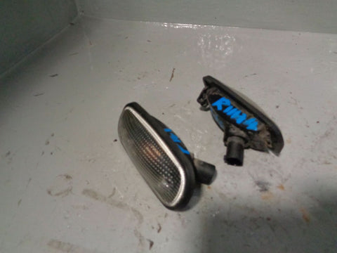 Freelander 1 Indicator Side Repeaters Pair Clear Land Rover 1998 to 2006