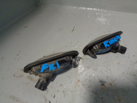 Freelander 1 Indicator Side Repeaters Pair Clear Land Rover 1998 to 2006