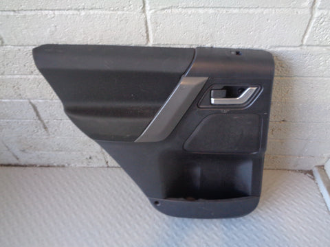 Freelander 2 Door Cards Set of 4 in Black Cloth Land Rover 2006 to 2011 R12035