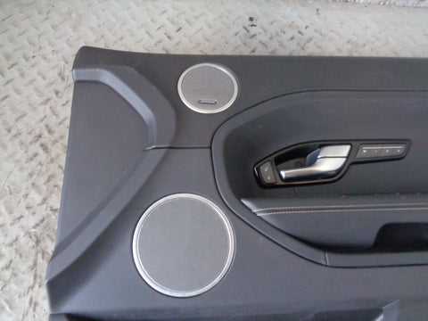 Range Rover Evoque Door Cards Set of 4 in Black L538 2011 to 2015 L22055