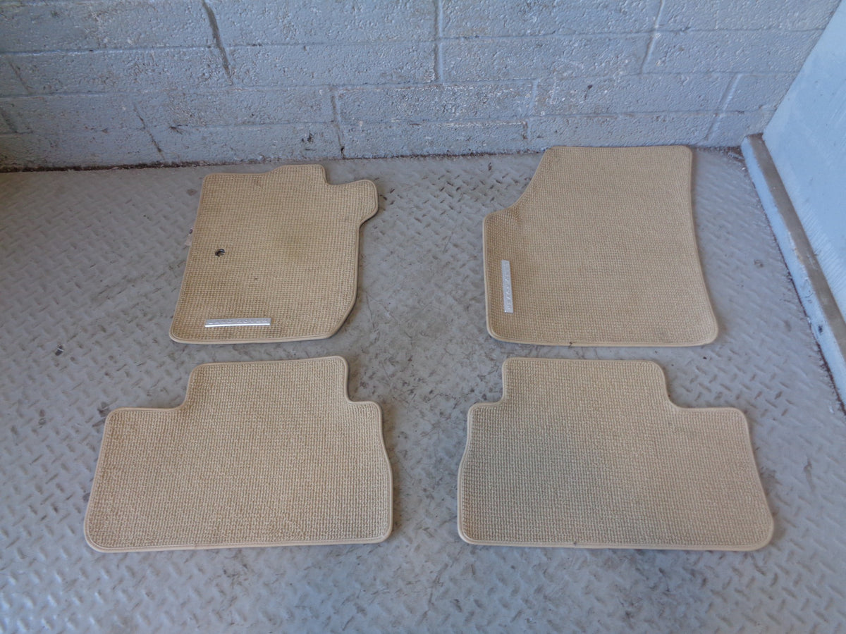 Freelander 2 Floor Mats Set of 4 in Beige Carpet Land Rover 2006 to 2011 D16055