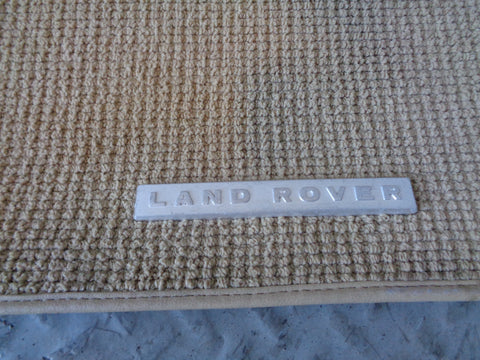 Freelander 2 Floor Mats Set of 4 in Beige Carpet Land Rover 2006 to 2011 D16055