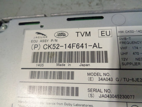 Range Rover L405 TV Tuner Control Module Unit CK52-14F641-AL 2013 to 2017