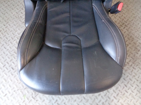 Range Rover Evoque Seats Set of Electric Black Leather L538 2011 to 2015 L18065