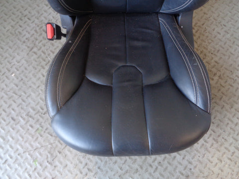 Range Rover Evoque Seats Set of Electric Black Leather L538 2011 to 2015 L18065