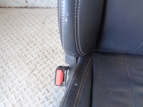 Range Rover Evoque Seats Set of Electric Black Leather L538 2011 to 2015 L18065