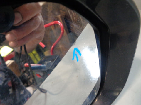 Range Rover Evoque Door Mirror Off Side Right Blind Spot Power Fold L538 L18065