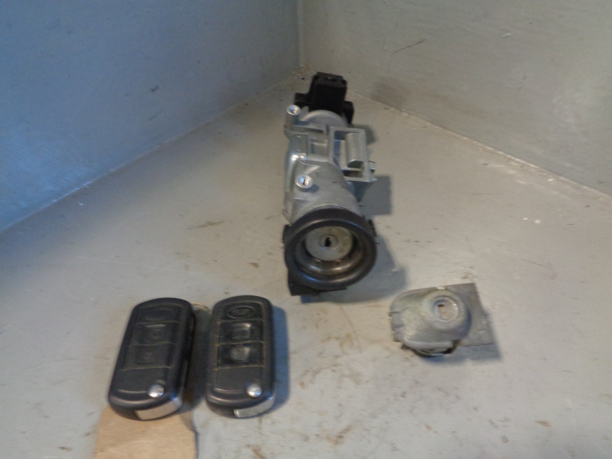 Range Rover Sport Lock Set Ignition Barrel Lock with Key Fobs L320 R15055