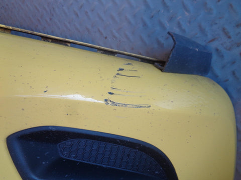Vauxhall Corsa D Bumper Front Sunny Melon Yellow 40Q Facelift 2010 to 2014