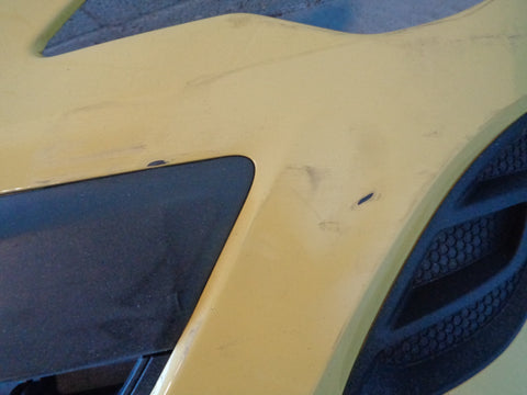 Vauxhall Corsa D Bumper Front Sunny Melon Yellow 40Q Facelift 2010 to 2014