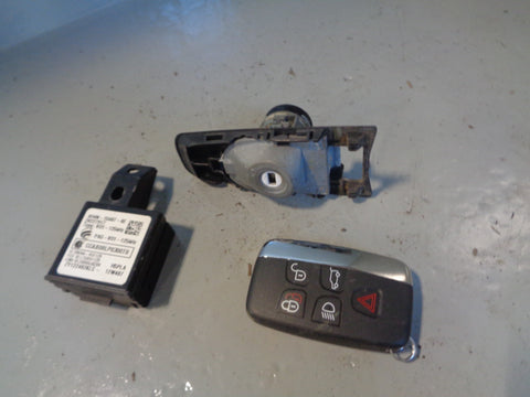 Range Rover Evoque Key Remote and Blade with Door Lock 2011 to 2015 L18065