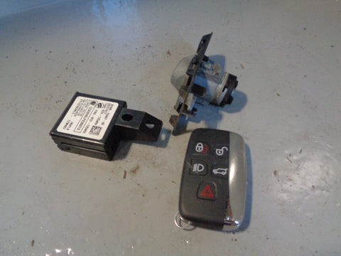 Range Rover Evoque Key Remote and Blade with Door Lock 2011 to 2015 L18065