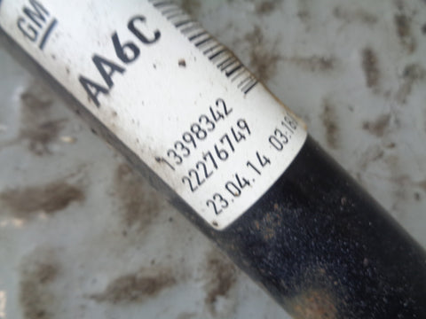 Corsa D Shock Absorber Strut Rear Off Side Right 13398342 Vauxhall 2006 to 2014