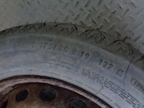 Discovery 3 Steel Wheel 19" Space Saver 175/80R19 Continental Land Rover L11035