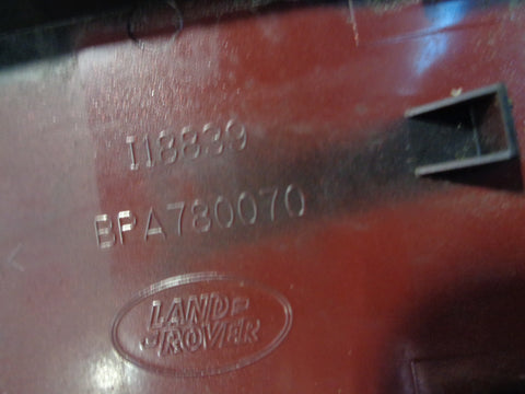 Discovery 3 Fuel Filler Flap in Alveston Red Land Rover 2004 to 2009