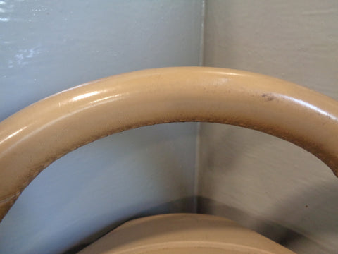 Porsche Cayenne 958.1 92A Steering Wheel Tiptronic in Beige Leather 2011 to 2014