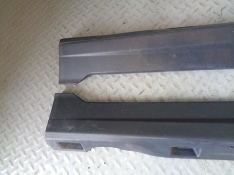 Freelander 2 Sill Cover Trims Pair Land Rover 2006 to 2011 Black Plastic S17074
