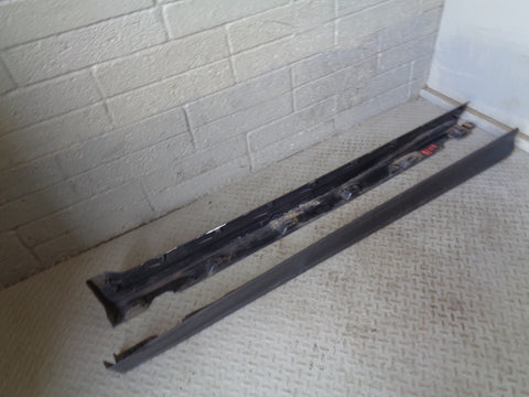 Freelander 2 Sill Cover Trims Pair Land Rover 2006 to 2011 Black Plastic S17074