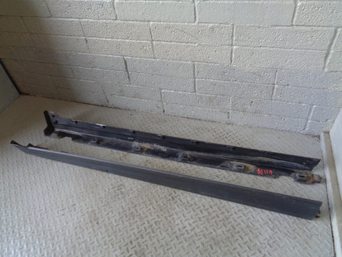 Freelander 2 Sill Cover Trims Pair Land Rover 2006 to 2011 Black Plastic S17074