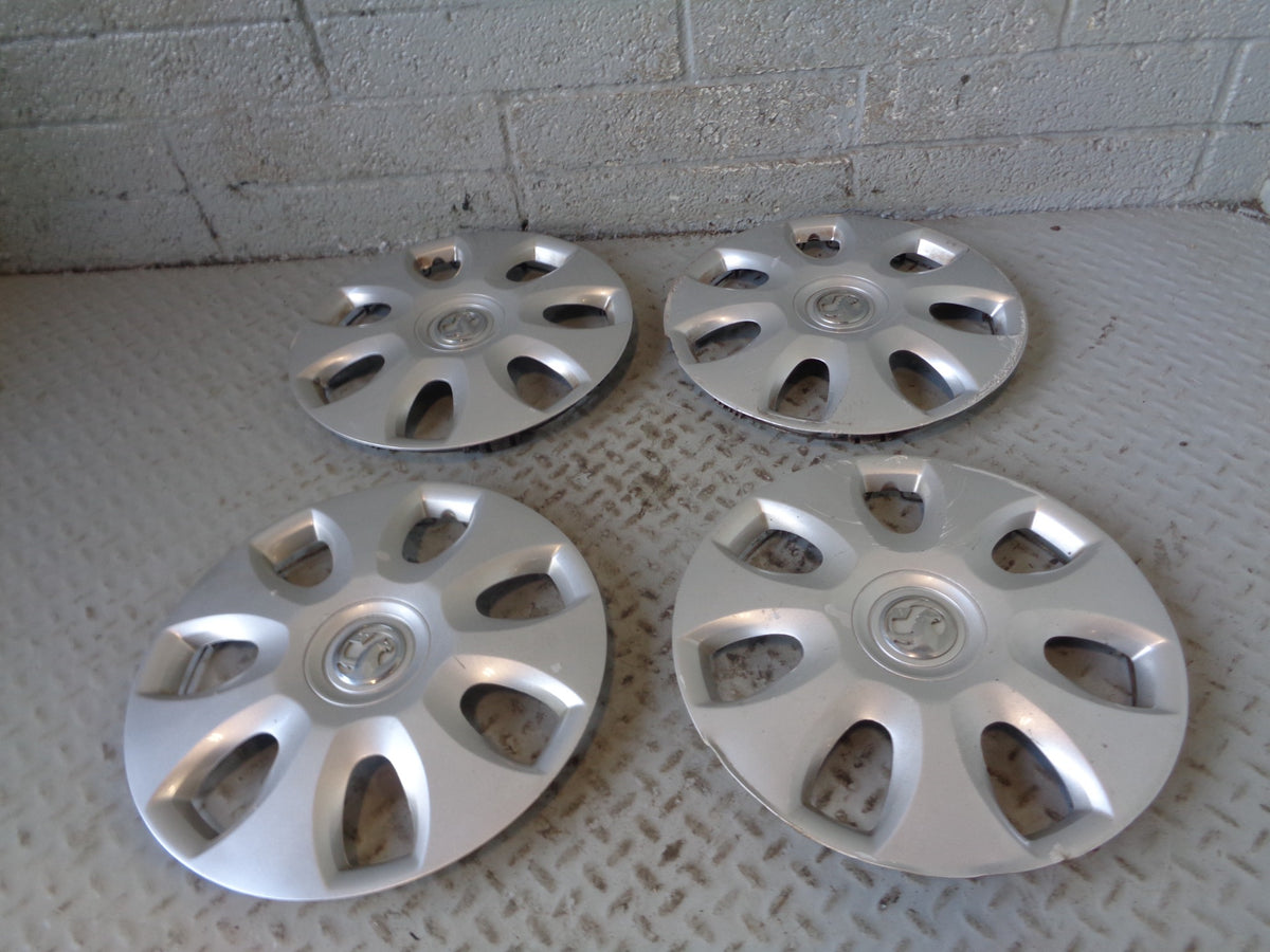 Vauxhall Corsa D 15'' 4 Wheel Trim Covers Genuine Set of 4 Hub Cap 13265184