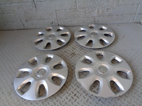 Vauxhall Corsa D 15'' 4 Wheel Trim Covers Genuine Set of 4 Hub Cap 13265184