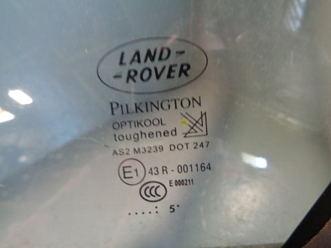 Discovery 3 Window Glass Door Near Side Rear Quarter Land Rover Standard Tint