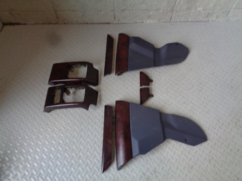 Range Rover L322 Trim Kit Dashboard Burr Wood 2006 to 2010 Land Rover R04044