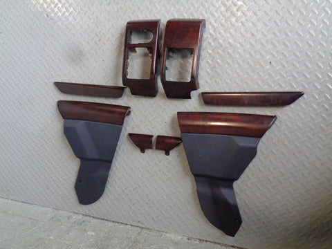 Range Rover L322 Trim Kit Dashboard Burr Wood 2006 to 2010 Land Rover R04044