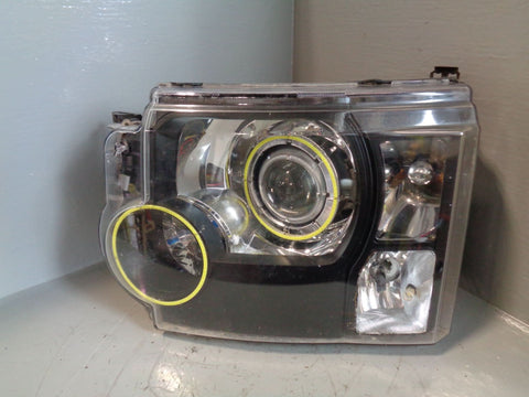 Discovery 3 Headlights Xenon Pair XBC500102 XBC500112 Adaptive Land Rover K07104