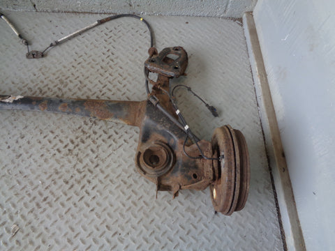 Vauxhall Corsa D Rear Axle Including Both Hubs Drums 13342368 2006 to 2014