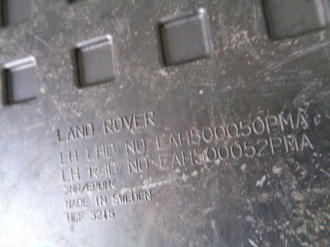 Discovery 3 Floor Mat Passenger Rubber Heavy Duty Land Rover Front Left L11035