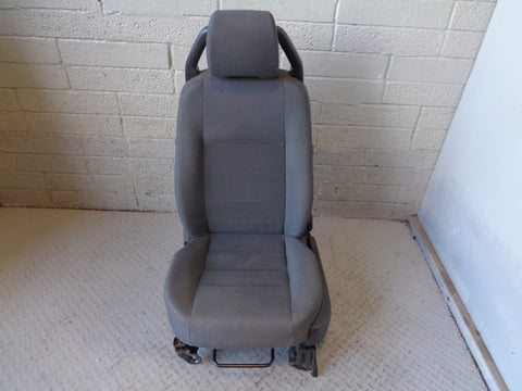 Discovery 3 Front Seats Pair Cloth Grey Manual Land Rover 2004 to 2009 K07045