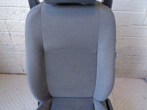 Discovery 3 Front Seats Pair Cloth Grey Manual Land Rover 2004 to 2009 K07045