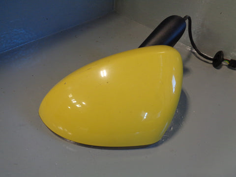 Vauxhall Corsa D Near Side Door Mirror Yellow Passenger Left 2006 to 2014