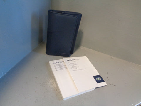 Range Rover L405 Handbook User Guides and Wallet 2013 to 2017 K21015