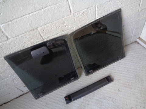 Freelander 1 Glass Panels Targa Sunroof 3 Door Tinted Pair Land Rover L15055